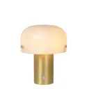 Настольная лампа Lucide Timon 05538_01_02 цвет жёлтый/золотой