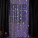 Электрогирлянда универсальная Luazon lighting занавес 2x2 м 450 ламп разноцветный 8 режимов работы