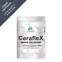 Краска для плитки стен в кухне ванной Malare Ceraflex Latex моющаяся быстросохнущая матовая цвет амарантово-пурпурный 1 кг