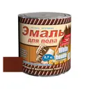 Эмаль для пола алкидно-уретановая White House дикая вишня 2.7 кг