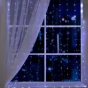 Электрогирлянда универсальная Luazon lighting занавес 2x2 м 300 ламп холодный белый (голубой) 1 режим работы