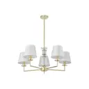 Люстра потолочная Arte Perfetto Luce 3334.2155.5.ngd 5 ламп 10 м² цвет золотистый