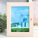 Ключница Simaland 9443069, МДФ, 22x17 см, разноцветная