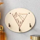 Ключница Simaland 9644486, ХДФ, 15x12 см, цвет светло-бежевый