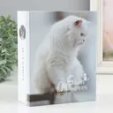 Фотоальбом "Белый кот" на 100 фото 10x15 см