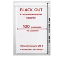Рулонная штора ДекоМаркет блэкаут 120x165 см управление слева цвет белый