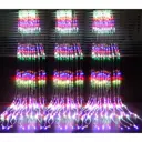 Электрогирлянда универсальная Clever-light fcur03 занавес 3x3 м 320 ламп разноцветный 8 режимов работы