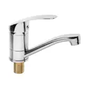 Смеситель для кухни однорычажный Accoona A4225 излив 7 см цвет светло-серый