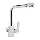 Смеситель для кухни однорычажный Accoona A51126 излив 28 см цвет светло-серый