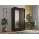 Шкаф-купе МК Е1-Юг Lite 212x100х59.5 см 7 полок ЛДСП цвет венге