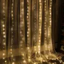 Электрогирлянда Auralight Утренняя роса 6x3 м 450 ламп теплый желтый цвет света 8 режимов работы
