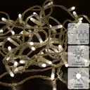 Гирлянда светодиодная Нить Flashing 10 м 100 LED теплый белый