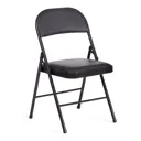 Кухонный стул Tetchair Folder 79x47.5x44 см эко-кожа цвет черный