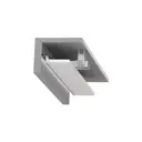 Скрытый плинтус потолочный Doorgal 2000x420x450мм черный