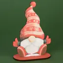 Новогодний декор Лесная Мастерская Зимнее Волшебство Гном 8.5x4.3x12.2 см