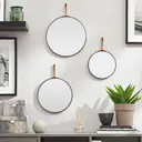 Зеркало декоративное Lilou 182038 круг 30 см, 3 шт.