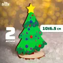 Ёлочка настольная сборная Лесная Мастерская 65x100 мм