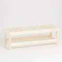 Скамья садовая Simaland 120 см x 40 см x 45 см дерево бежевый