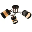 Люстра подвесная BayerLux 5443297, 3 лампы, цвет золотой