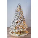Ель новогодняя искусственная Max christmas ЕАЛЛ 24 заснеженная с лампочками 240 см