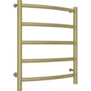 Полотенцесушитель электрический Сунержа Галант 4.0 левый 500x600 мм 90 Вт с терморегулятором лесенка цвет шампань матовая