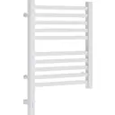 Полотенцесушитель электрический Сунержа Модус 3.0 левый 400x500 мм 300 Вт с терморегулятором лесенка цвет белый матовый
