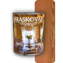 Масло для интерьера Kraskovar Deco Oil Interior Махагон 0.75 л