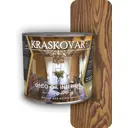 Масло для дерева Kraskovar Deco oil interior цвет матовый орех гварнери 2.2 л
