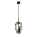 Люстра подвесная Vitaluce V2974-1/1S, 3 м², цвет черный