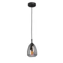 Люстра подвесная Vitaluce V2966-1/1S, 3 м², цвет черный
