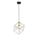 Люстра подвесная Vitaluce V4943-1/1S, 3 м², цвет черный