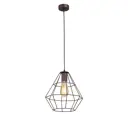 Светильник подвесной Vitaluce V4141-7_1S 1 лампа 3 м² цвет коричневый