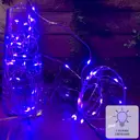 Электрогирлянда комнатная Uniel Роса 5 м 50 LED фиолетовый на батарейках