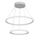 Светильник подвесной светодиодный VITALUCE V04600-03/2S 12 м² нейтральный белый свет цвет белый