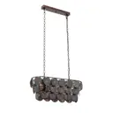 Люстра подвесная VITALUCE V5850-7/18 18 ламп 54 м² цвет хром