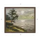 Картина в раме Декор Депо Эдуард Абжинов "Утренний рассвет" E21 76x91 см