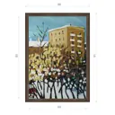 Картина в раме Декор Депо Константин Малютин Тушино Вид из окна 2 E21 91x66 см