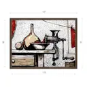 Картина в раме Декор Депо Константин Малютин "Натюрморт с мясорубкой" E21 91x121 см