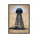 Картина в раме Декор Депо Константин Малютин "Вандерклифф Тауэр" E21 111x81 см