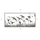 Картина в раме Декор Депо Константин Малютин "Птицы" 90x195 см