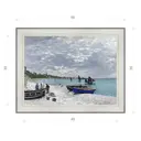 Картина в раме Декор Депо Клод Моне "Пляж в Сант-Андре" E20 36x46 см