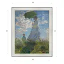 Картина в раме Декор Депо Клод Моне "Променад женщины с зонтом" E20 56x46 см