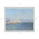 Картина в раме Декор Депо Клод Моне "Антиб послеполуденный эффект" E20 66x81 см