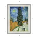 Картина в раме Декор Депо Винсент Ван Гог "Дорога с кипарисом под звездой" E20 46x36 см
