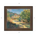 Картина в раме Декор Депо Клод Моне "Дорога в Монте-Карло" E21 31x36 см