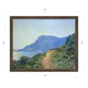 Картина в раме Декор Депо Клод Моне "Горная дорога в Монако" E21 66x81 см