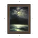 Картина в раме Декор Депо Иван Айвазовский "Ночь на Чёрном море 1894" E21 46x36 см