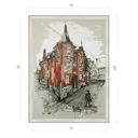 Картина в раме Декор Депо Константин Малютин "Sakala 23 Tallinn" E20 101x76 см