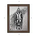 Картина в раме Декор Депо Константин Малютин "Рыболов" E21 46x36 см