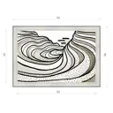 Картина в раме Декор Депо Константин Малютин "Altiplano 1" E20 46x66 см